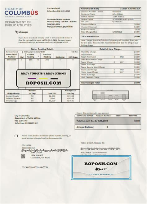 city of columbus utility payment